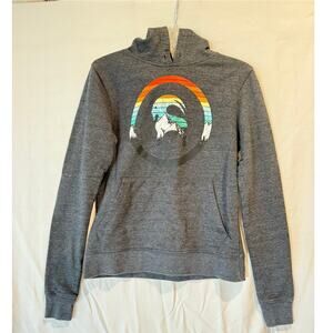 Women's Backcountry Mountain Fleece hoodie brand signature gray Small outdoors